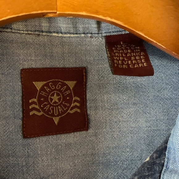 Vintage Short Sleeve Casual Button Down - Picture 5 of 5